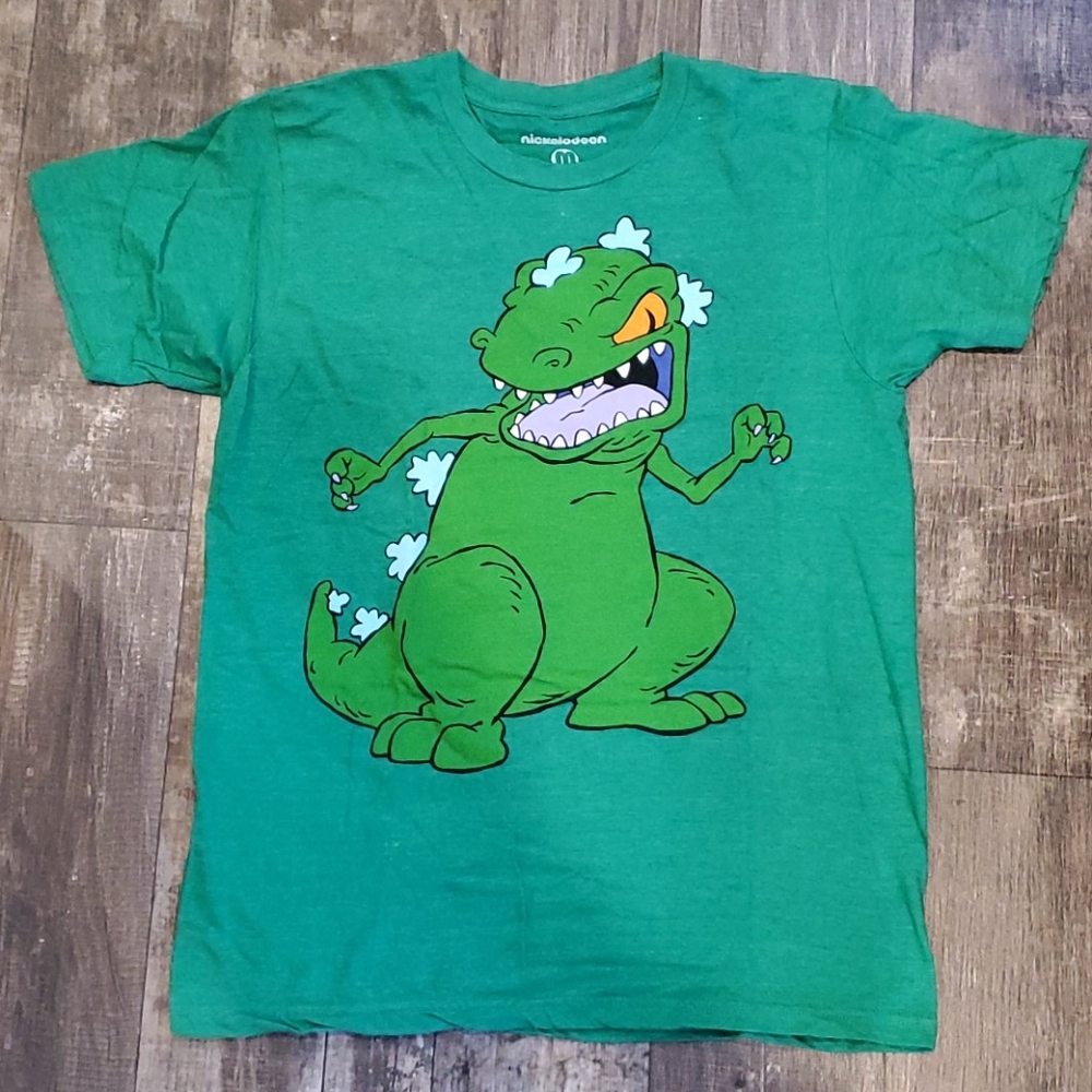 😻 3/$15 Reptar / Rugrats shirt.